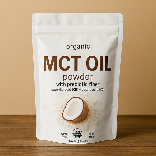 Organic MCT Oil Powder – 70% C8 + 30% C10 from Coconuts